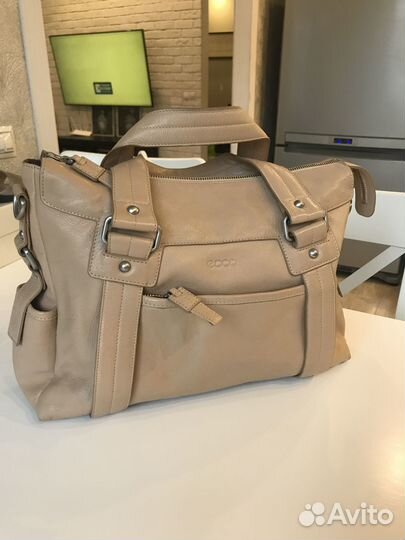 Сумка женская натуральная кожа бу Ecco