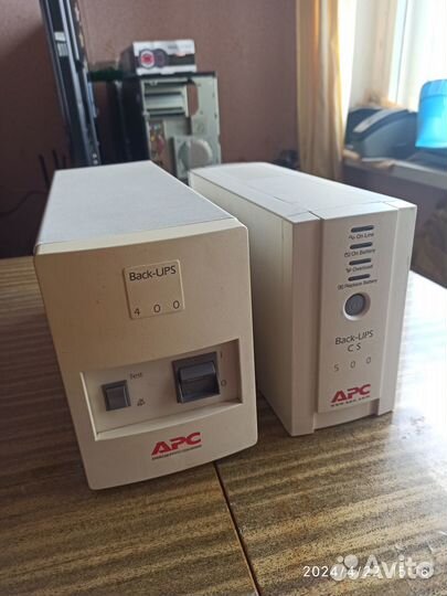 Ибп APC Back-UPS 400 и APC Back-UPS CS 500