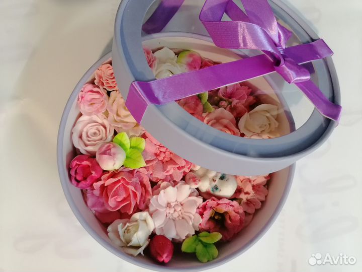 Съедобные букеты из зефира