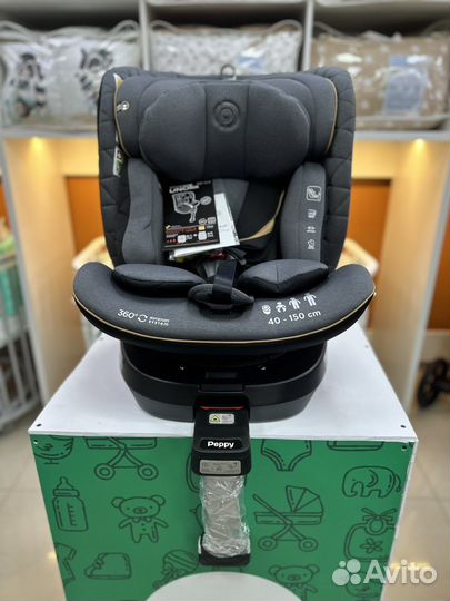 Автокресло Peppy UNOfix 0-36кг isofix