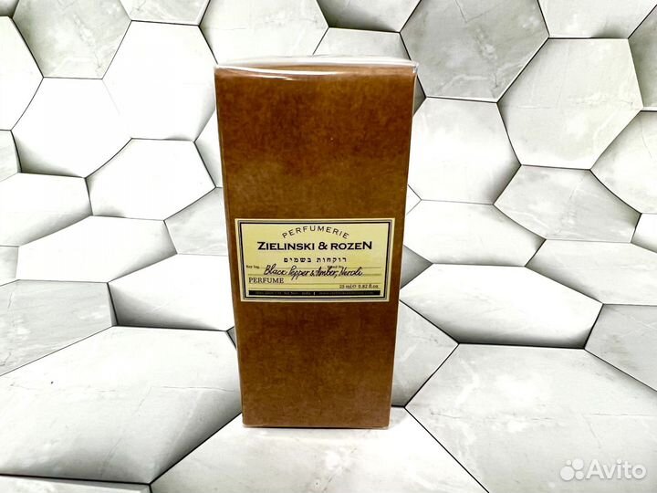 Zielinski & Rozen Black Pepper & Amber, Neroli