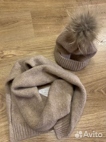 Комплект шапка и шарф Gulliver на девочку