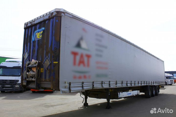 Полуприцеп шторный Krone SD, 2012