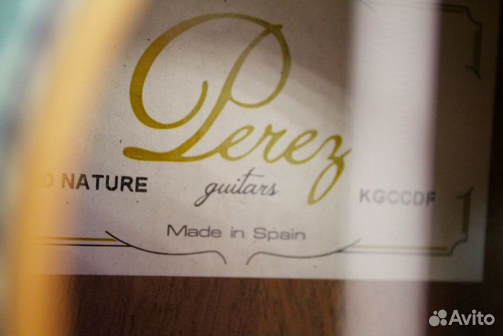Гитара Perez 600 (Испания)
