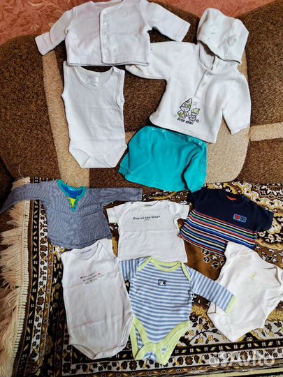 Вещи с рождения на мальчика