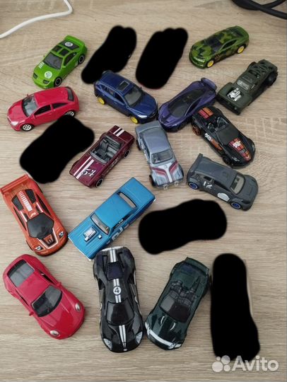 Модели автомобилей 1:64 (hot wheels, Welly)