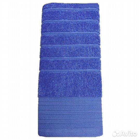 Полотенце махр. Страйп 100х150см васильковое, арт