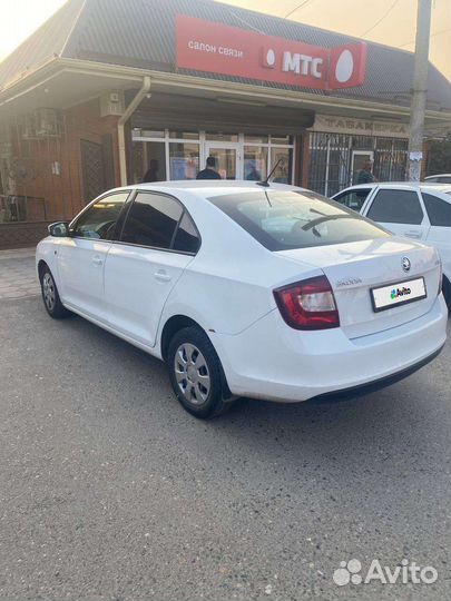 Skoda Rapid 1.6 МТ, 2019, 290 000 км