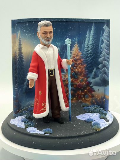 Фигурка по фото. 3D-печать. Подарок на Новый год