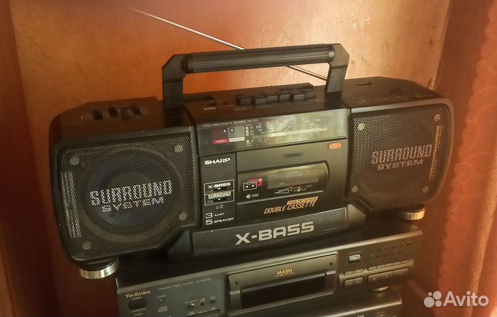 Магнитолы Мercury sx-1999, sharp WQ-T 232 twin