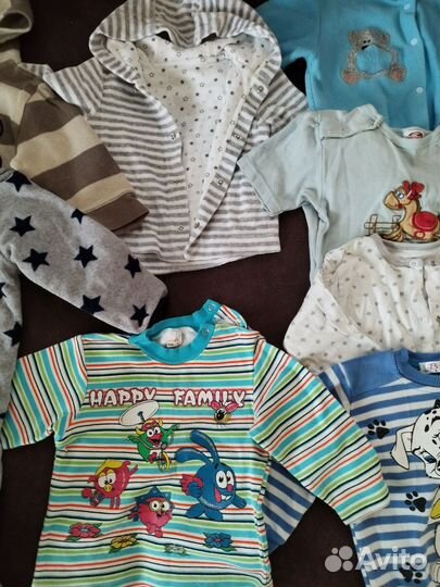 Пакет вещей на мальчика 80-86