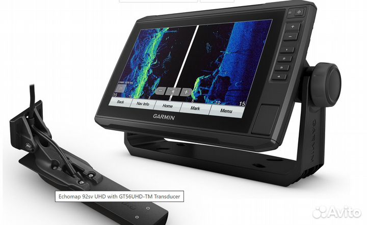 Эхолоты Garmin echomap uhd 92sv+gt56(датчик)