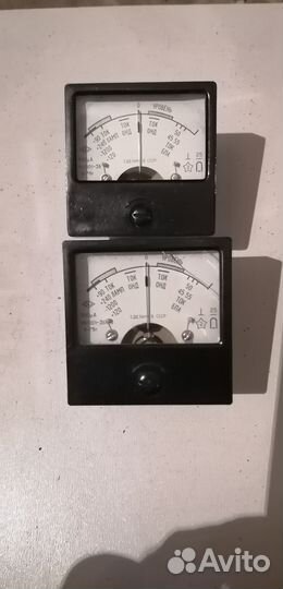 Измерительные приборы Мили-микро-амперметры