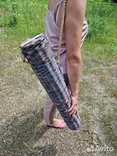 Шампурница, чехол для шампуров из бумажной лозы