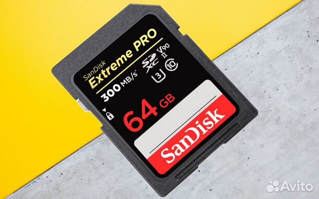 SanDisk SD 64GB Extreme Pro UHS-II U3 4K V90 R300