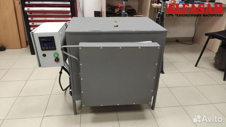 Обжигание керамики металлов глины в муфельной печи