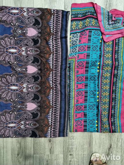 Женские снуды, платок, перчатки