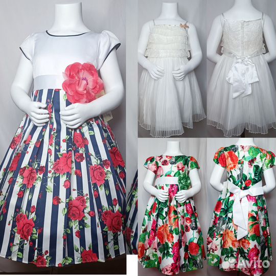 Товарный остаток детских платьев