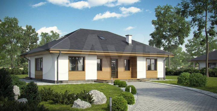 Дом 110 м² на участке 6 сот.