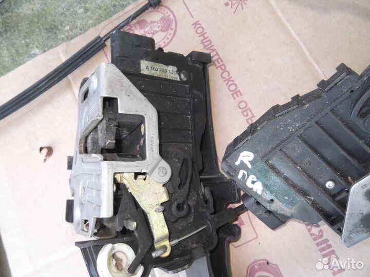 Замки дверей Мерседес ML163 2003