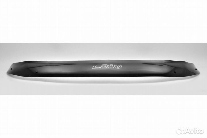 Дефлектор капота Mitsubishi L200 2015- н.в. R2448