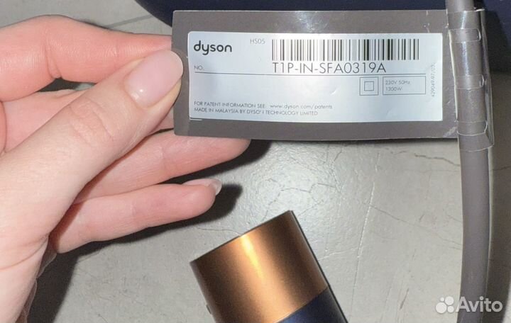 Стайлер dyson airwrap complete long