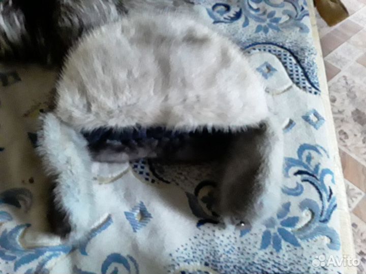 Шапка норковая женская