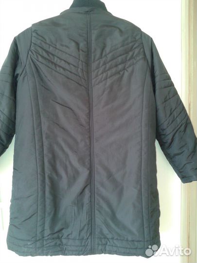 Куртка длинная зимняя женская р.48-50