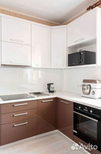 Угловая кухня с мдф фасадами