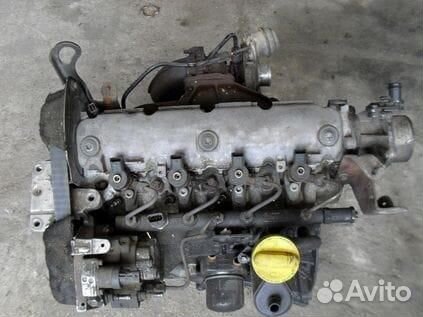 Мотор (двс) 1.9D F9Q760 Рено Трафик арт4986