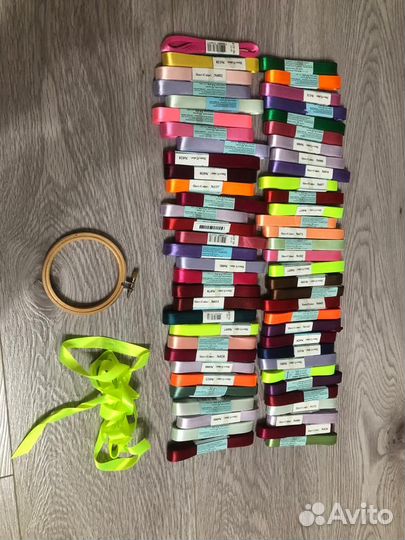 Лента атласная, Gaммa 6 мм, 12 мм, 25 мм