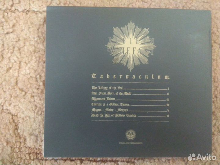 Rebirth Of Nefast - Tabernaculum (2017) CD+booklet