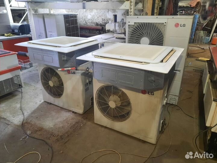 Кассетный кондиционер Сплит система LG UU24