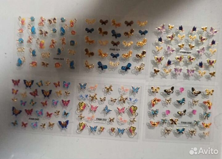 Наклейки для ногтей