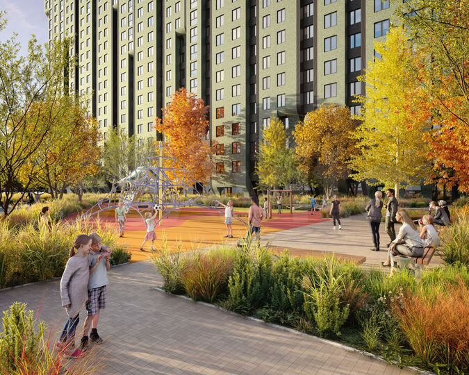 3-к. квартира, 67 м², 21/22 эт.