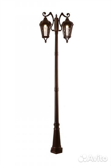 Фонарь уличный садовый столб металл 1м-3м