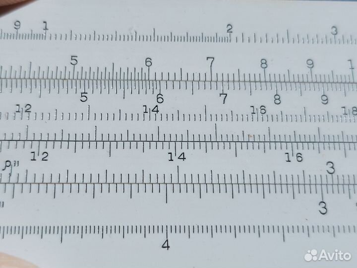 Логарифмическая линейка СССР