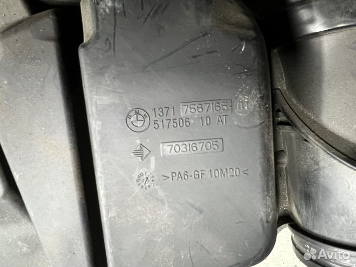 Воздухозаборник двигателя N62B48 BMW E65 E66