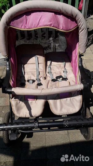 Коляска для двойни