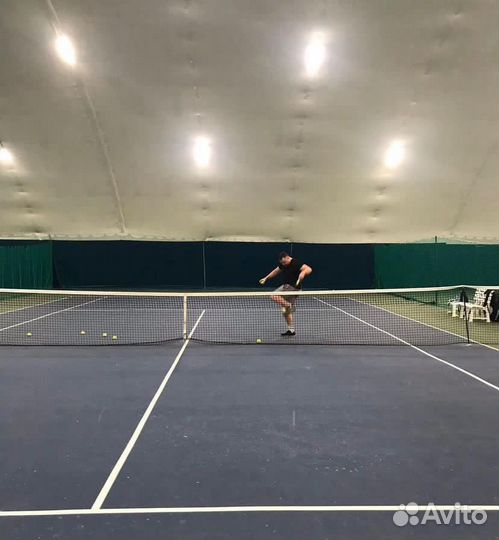 Большой теннис. Тренер/спарринг партнер для игры