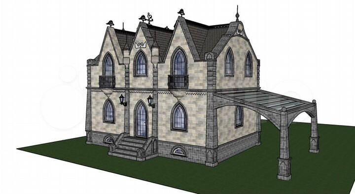 Дом 140 м² на участке 12,4 сот.