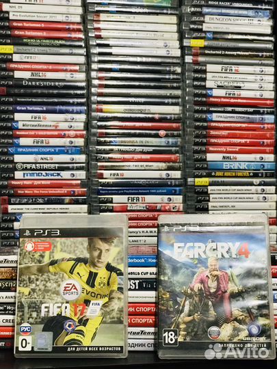 Игры PlayStation 3 диски