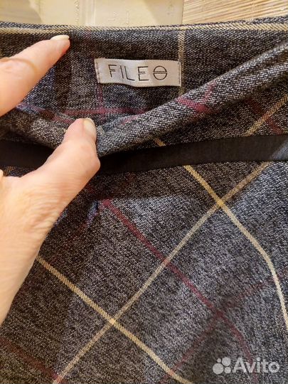 Юбка, Fileo, на подкладе, 46 48 размер