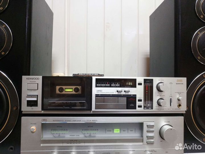 Дека кассетная Kenwood и еще немного