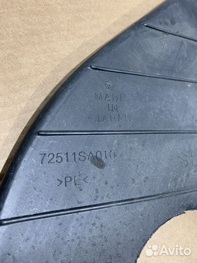 Воздуховоды Subaru forester sg