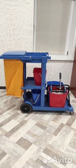 Тележка многофункциональная для уборки