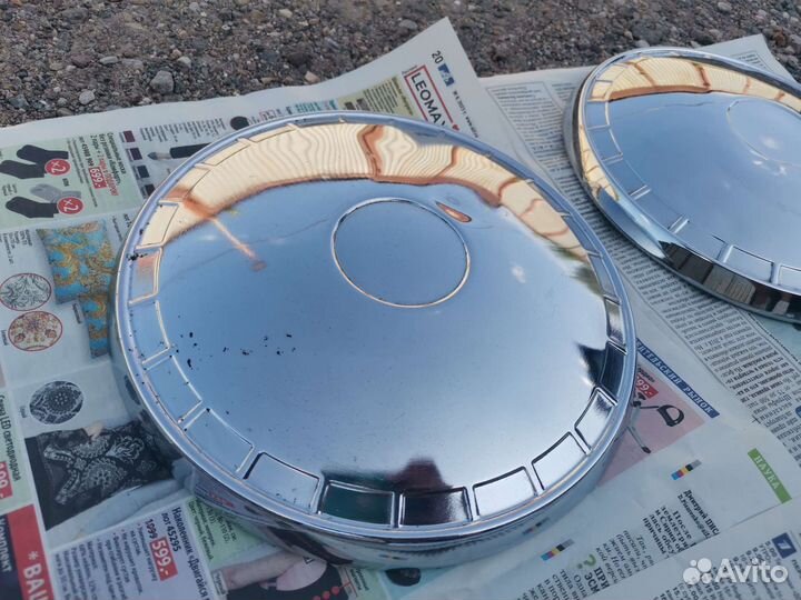 Колпаки на Жигули (Ваз 2101-2102) хром, оригинал