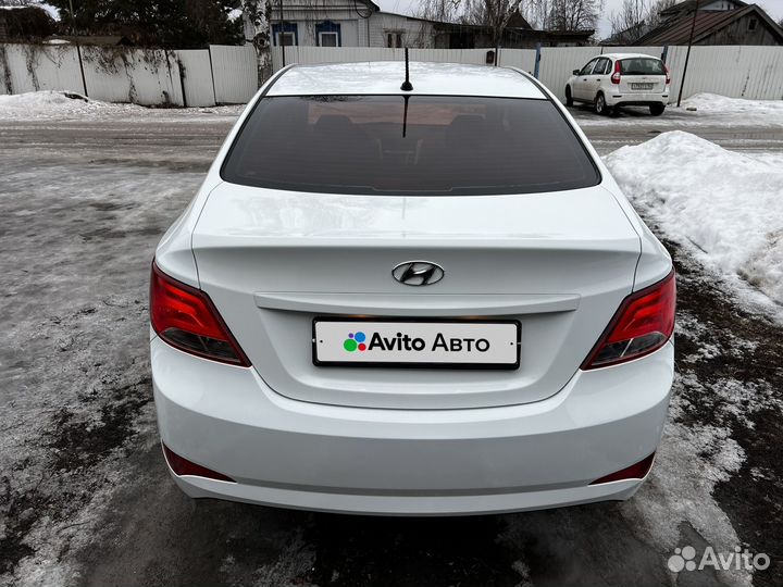 Hyundai Solaris 1.6 МТ, 2016, 138 500 км