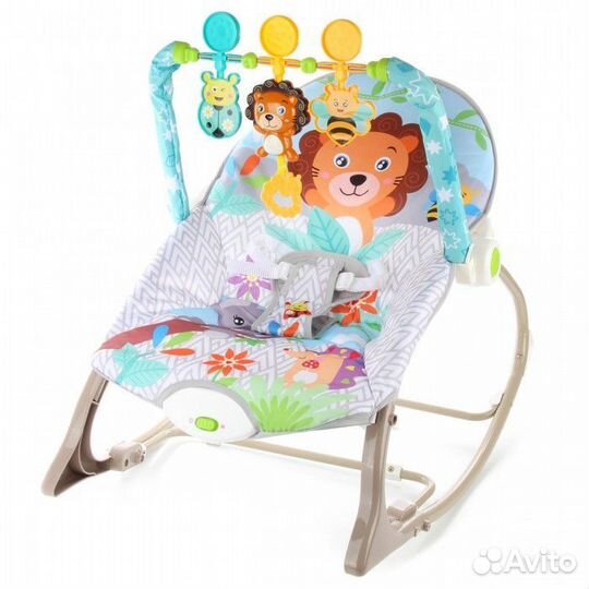Шезлонг для новорожденных бу
