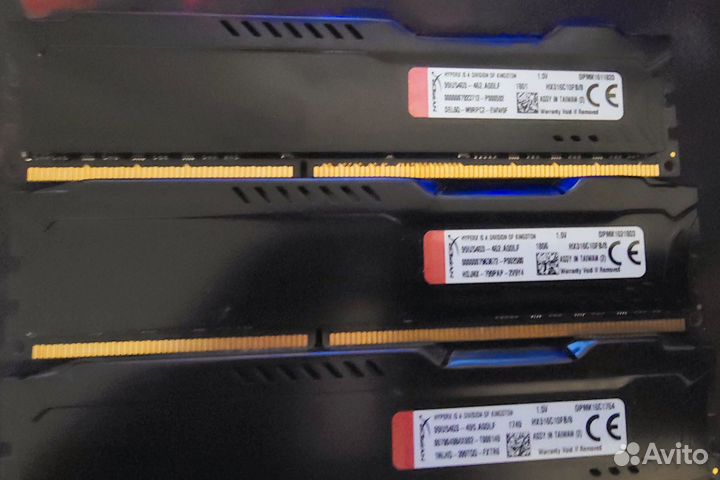 Память Kingston ddr3 1600mhz 99u5403